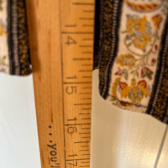 American Eagle Outfitters Black and Pink Smocked Skater Mini Skirt Viscose - Picture 10 of 10